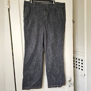 Dockers black demin jeans (14 M)